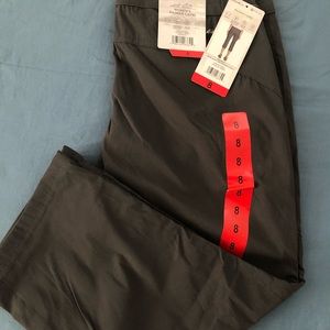 Eddie Bauer Rainier Ladies' Capri, Dark Smoke, 8, NWT